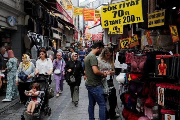Turkey hikes year-end inflation forecast to 65%