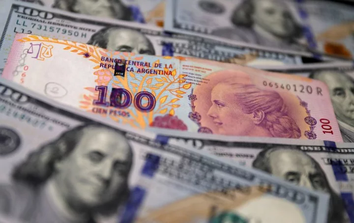 Argentina's peso currency hits fresh record low in informal market