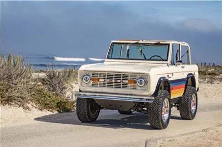 Gateway Bronco’s Remastered Vintage Ford Bronco Unveiled During Monterey Collector Car Week