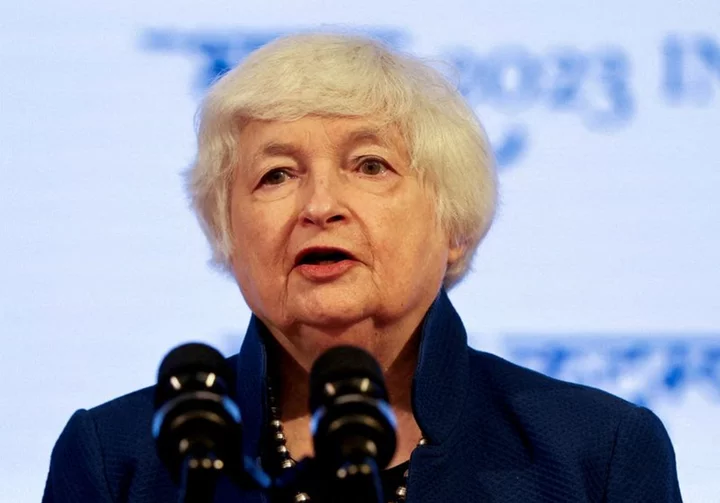 Yellen says US GDP is a 'good strong number'