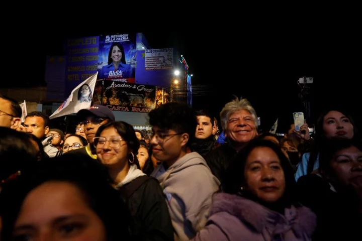 Ecuador candidate backed by Correa will face business heir in presidential runoff