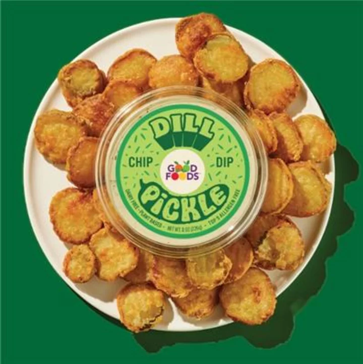 Good Foods debuts Dill Pickle Chip Dip