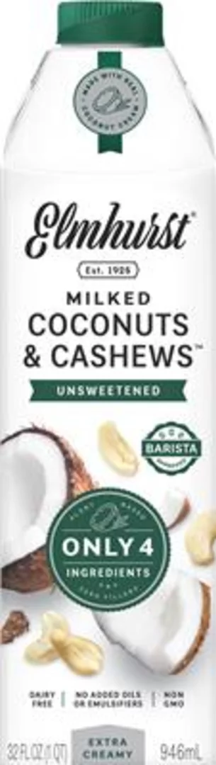 Elmhurst® 1925 Announces the Newest Addition to Its Unsweetened Plank Milk Line: Milked Coconuts & Cashews