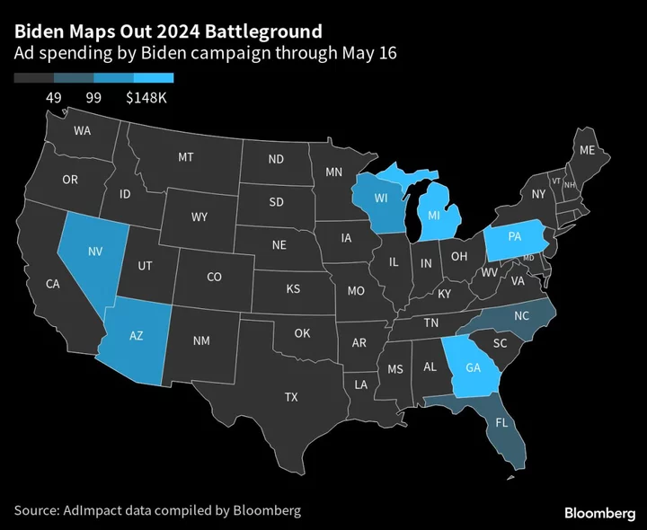 Biden Campaign Maps Out Expanded Battlefields for 2024 Race