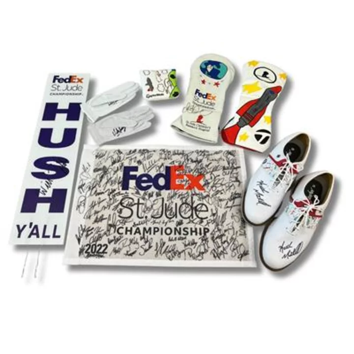 Celebrating Art for a Cause: St. Jude Children’s Research Hospital Patient Artwork Featured During 2023 FedEx St. Jude Championship, Available in Fan Shop and Charity Auction