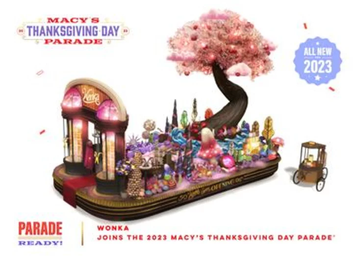 'The Deliciously Delectable World of Wonka' Float Set to Delight Audiences at the 97th Macy’s Thanksgiving Day Parade®