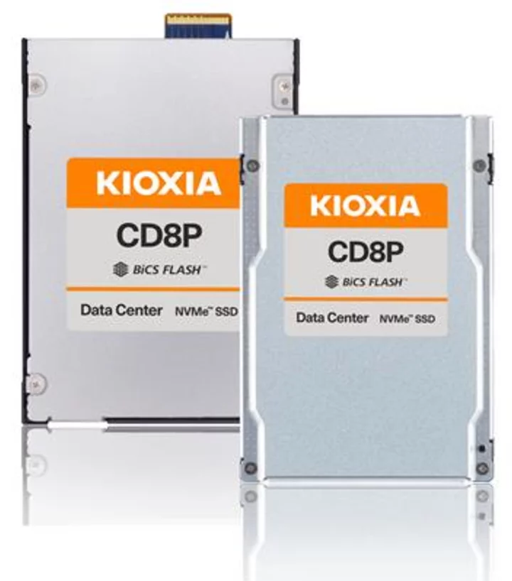 Kioxia Introduces New PCIe® 5.0 SSDs for Enterprise and Data Center Infrastructures