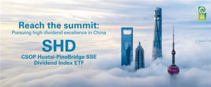 CSOP Huatai-PineBridge SSE Dividend Index ETF to be Listed on SGX Today