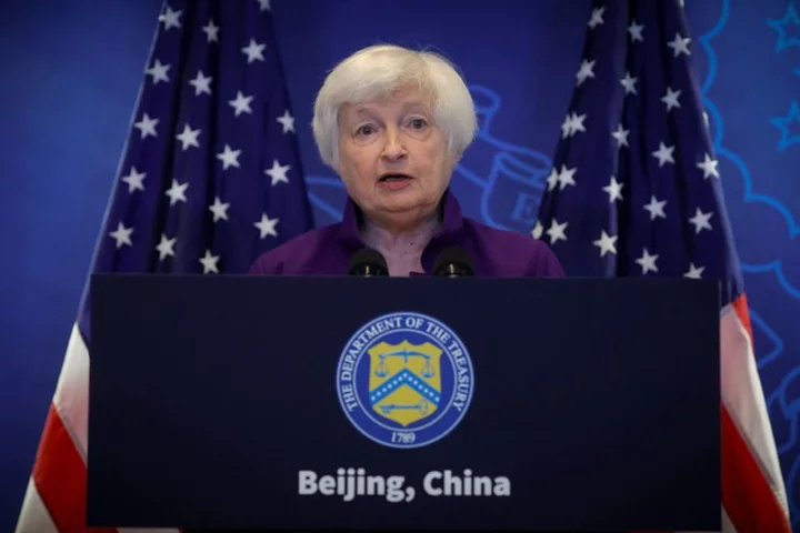 Yellen says China, U.S. have significant disagreements that must be communicated clearly, directly