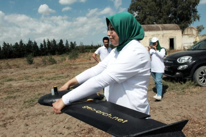 Maghreb farmers embrace drones to fight climate change