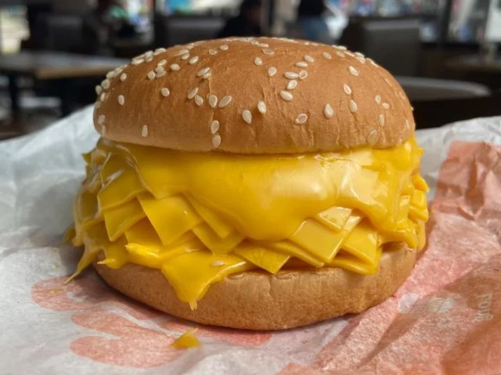 'Too much': Burger King's new offering in Thailand has no meat and 20 slices of cheese
