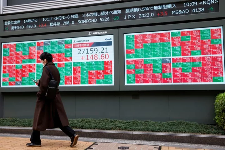 Stocks tiptoe toward US debt denouement; Japan sparkles