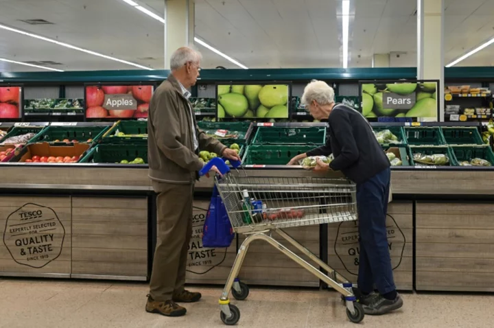 UK supermarket Tesco says profits surge as costs drop