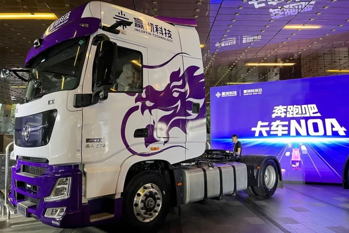 Inceptio sees big jump in China sales of driver-assist truck tech, plans overseas foray