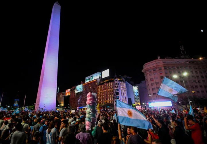 Argentine far-right libertarian Milei sweeps to victory