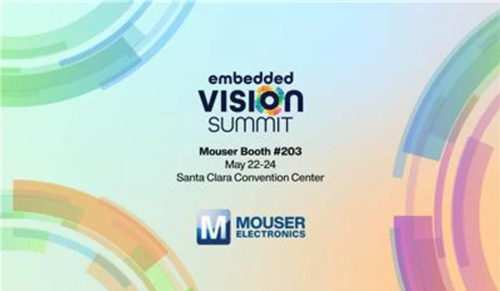 Join Mouser Electronics at Embedded Vision Summit 2023