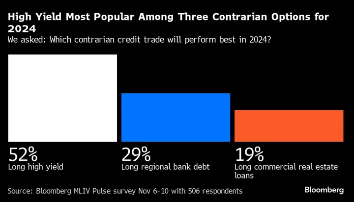 Buying Junk Bonds Is the Top Contrarian Trade for 2024