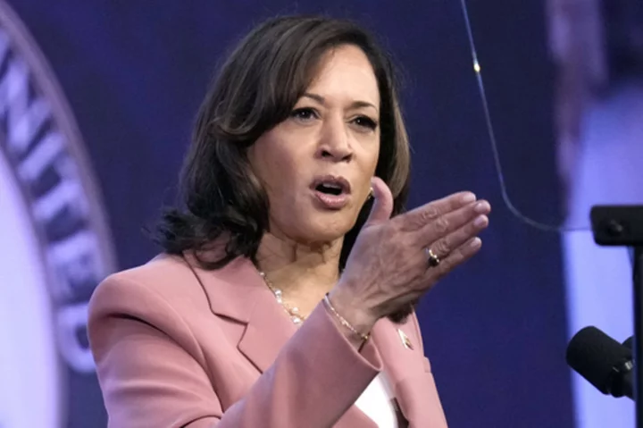 Harris says new rule means 'thousands of dollars' for workers on federal construction projects