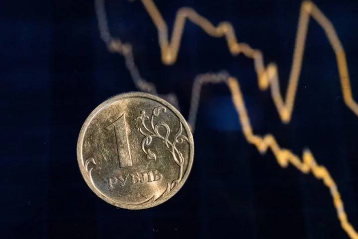 Russian rouble climbs as market awaits rate decision