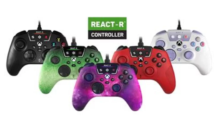Gaming Accessory Giant Turtle Beach Reveals New Colorways for the Designed for Xbox REACT-R Controller