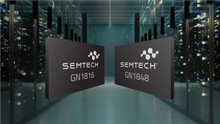 Semtech Announces Production Availability of Best-in-Class FiberEdge® Linear Transimpedance Amplifier and Laser Driver for Short Reach 400G and 800G Data Center Applications