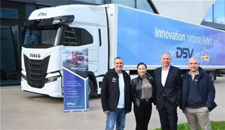 IVECO, Plus, dm-drogerie markt and DSV Launch Automated Trucking Pilot in Germany