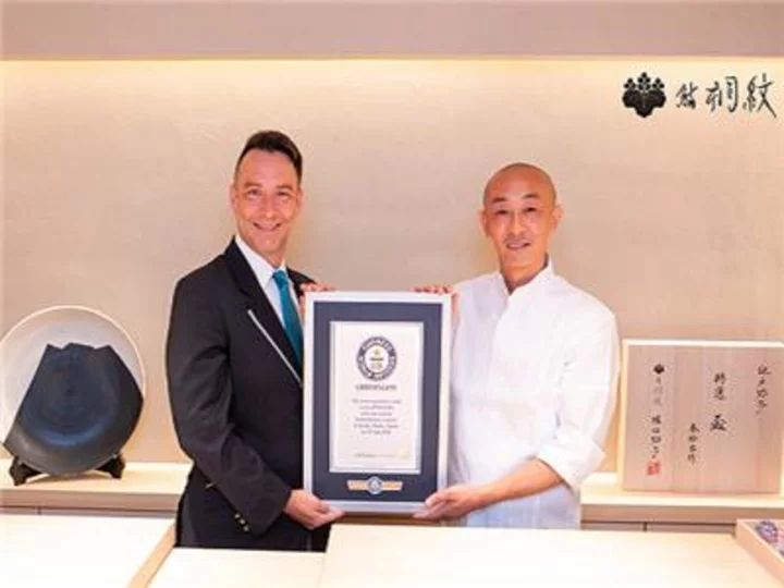 GUINNESS WORLD RECORDS™ title Certified: The Most Expensive Sushi in the World 