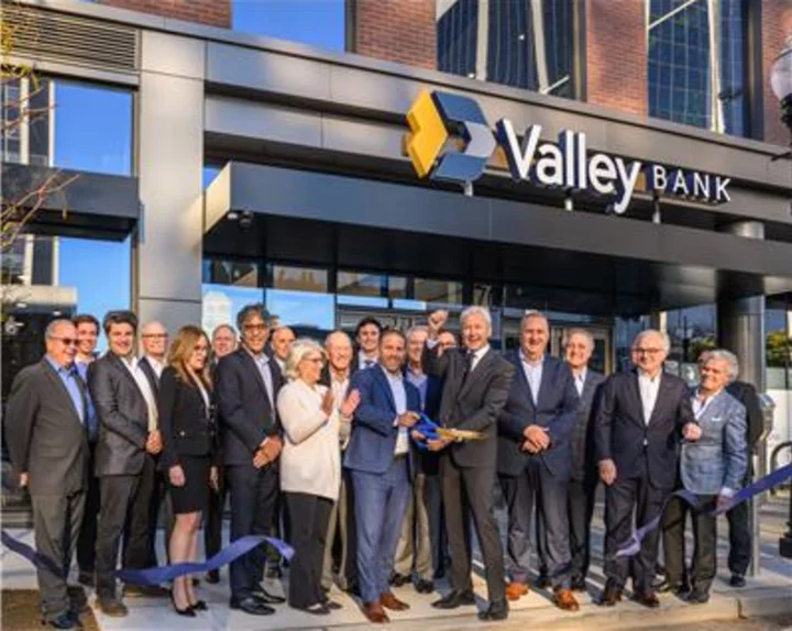 Valley National Bank Celebrates Opening of New Headquarters in Morristown, N.J.