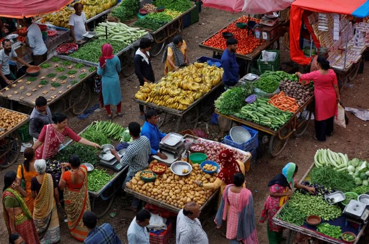 Indian inflation seen easing to 5.50% in Sept on softening food price rises- Reuters poll