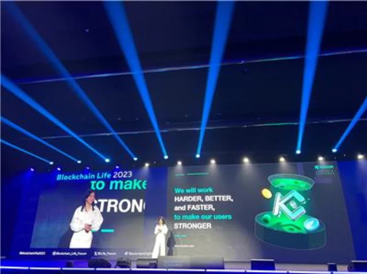 KuCoin's Managing Director, Alicia Kao, Highlights Commitment To Security, User Experience And Education at Blockchain Life 2023 Forum in Dubai