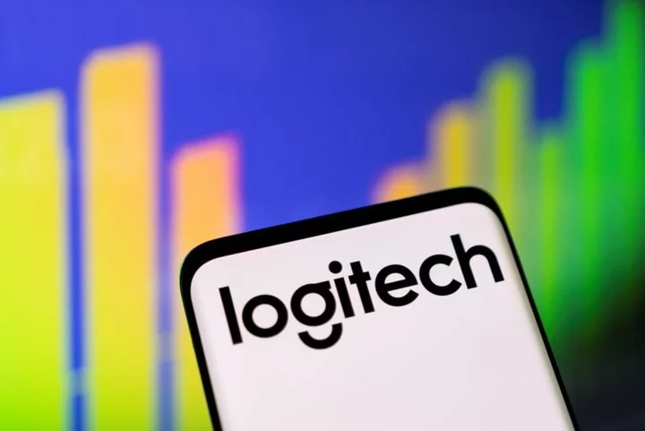 Computer parts maker Logitech's second-quarter sales fall