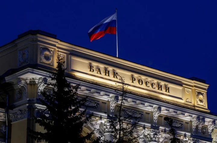 Russian central bank hikes key interest rate to 13%