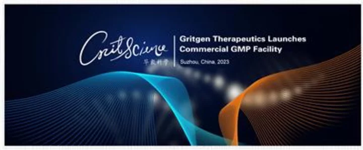 Gritgen Therapeutics Launches Commercial GMP Facility in Suzhou, China