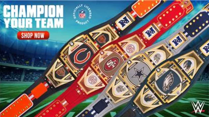 WWE® & NFL Announce First-Ever Officially Licensed NFL Legacy Title Belts