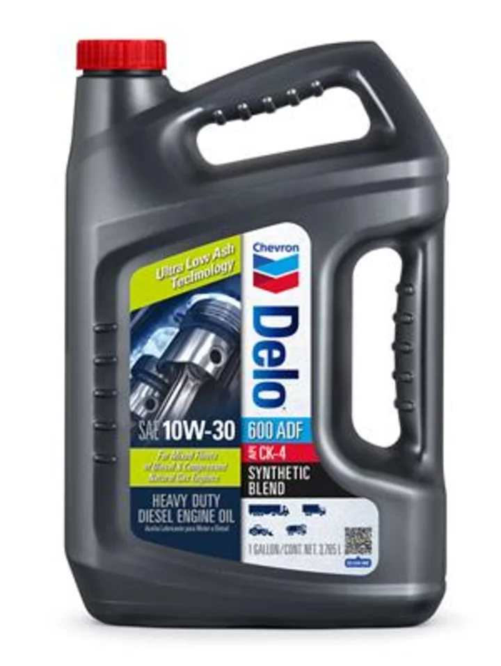Chevron Delo ADF 600 Oils Approved for Cummins Mobile Natural Gas Engines.