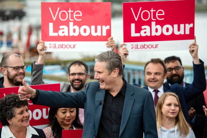 Labour Is On Course for UK Election Landslide, MRP Poll Shows