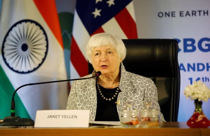 Yellen does not see recession in U.S. - Bloomberg interview