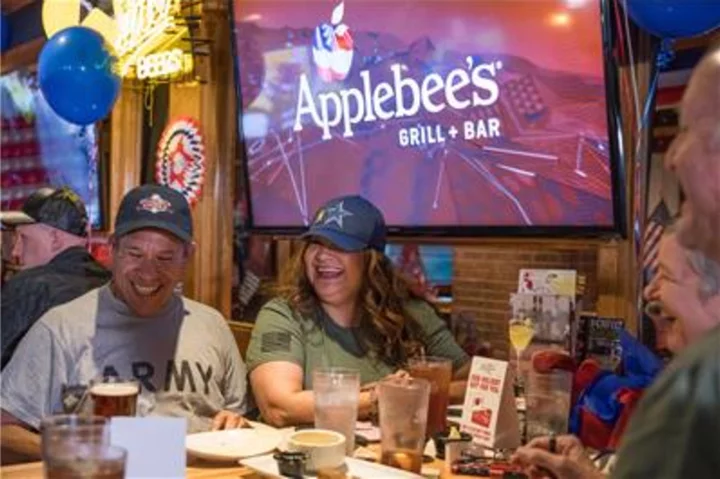 Applebee’s® Honors Veterans & Active Duty Military with Free Meals on Veterans Day