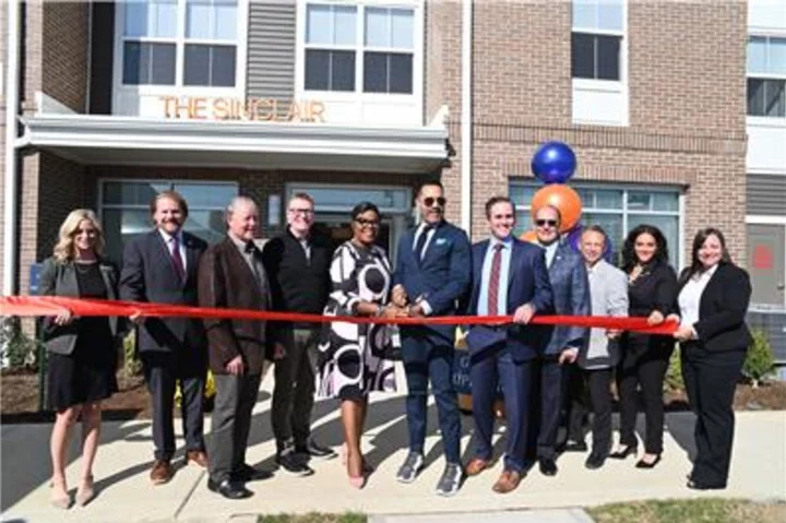 Leaders with the Columbus Metropolitan Housing Authority and The NRP Group Join with Columbus Mayor Ginther, Local Dignitaries to Cut Ribbon Celebrating Grand Opening of The Sinclair Apartment Homes, New Affordable Apartments in Columbus, Ohio