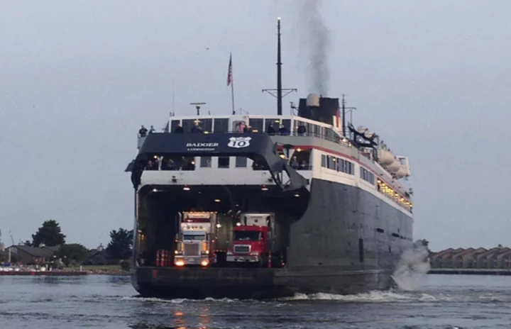 SS Badger, ferry that carries traffic across Lake Michigan, out for season after ramp system damaged