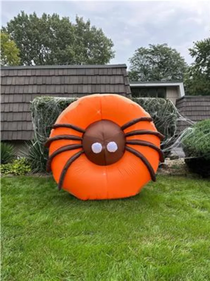 Dunkin’® Launches First Ever Halloween Inflatable Décor, Inspired By Its Spider Donut