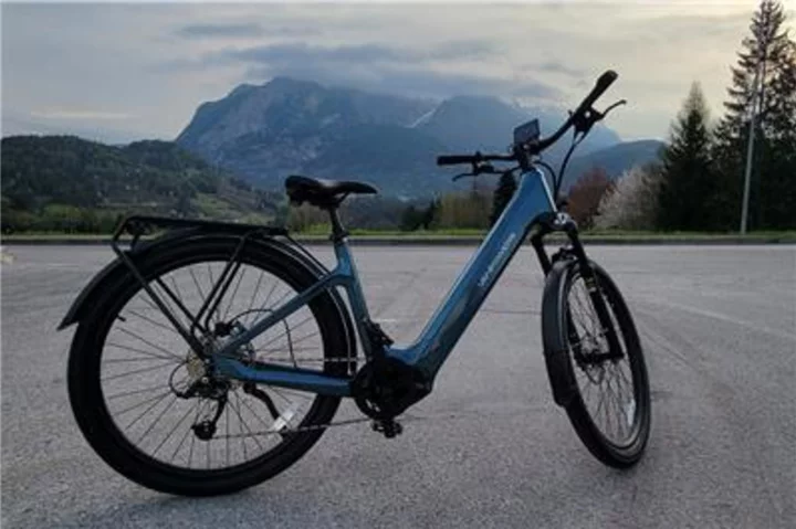 Vanpowers Launches UrbanGlide in Europe. Custom-built for Commuters, the Connected, Intelligent E-bike Can Go 110 km on a Single Charge