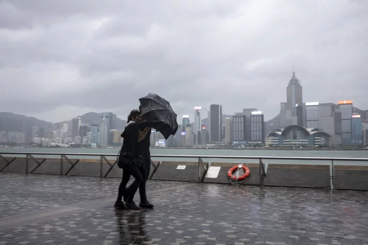 Typhoon Koinu Approaches Hong Kong With Risk of Heavy Rain