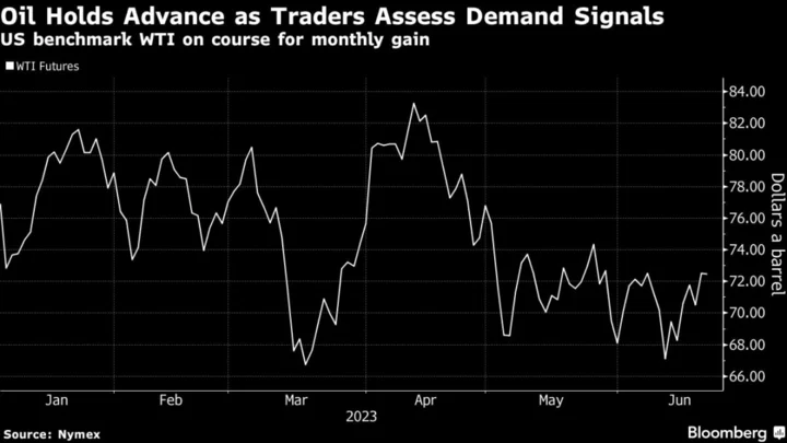 Oil Holds Advance on Signs Demand Starting to Improve in Asia
