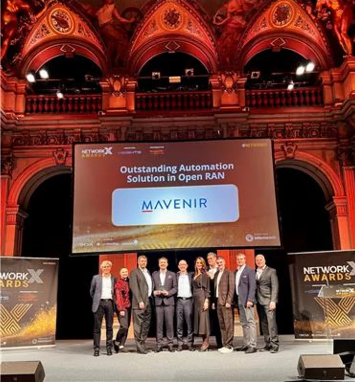 Mavenir’s Cloud-Native Network Automation and Open RAN Intelligent Controller (O-RIC) Win Outstanding Automation Solution in Open RAN Award at Network X 2023