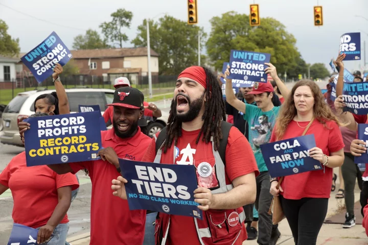 United Auto Workers Go On Strike After Contract Talks Break Down