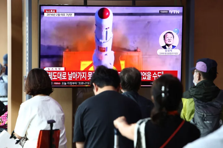 North Korea Fires Ballistic Missiles, Warns the US on Drills