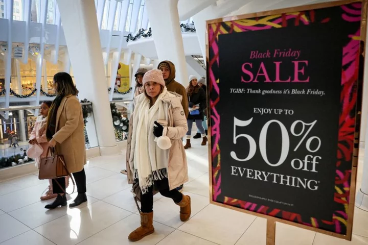 Discounts drew crowds but Black Friday week sales gain softest in years -report