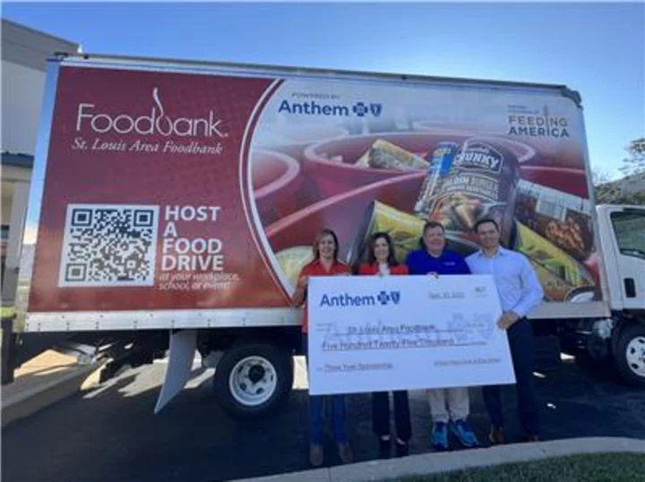 St. Louis Area Foodbank Receives $525,000 from Anthem Blue Cross and Blue Shield to Address Senior Health and Food Insecurity