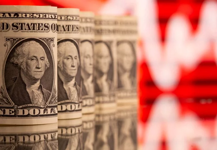 Dollar eases as month-end flows weigh; eyes on Fed and BOJ